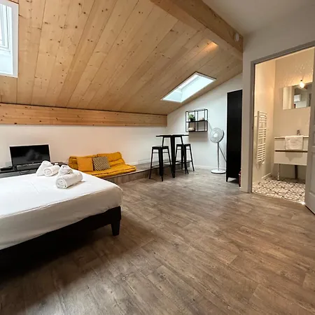 Lägenhet Avec Belle Pierre Et Climatisation Pour 2 Personnes Bordeaux