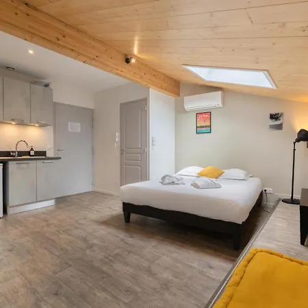 Apartment Avec Belle Pierre Et Climatisation Pour 2 Personnes Bordeaux